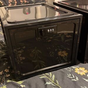 Black Secure Storage Box